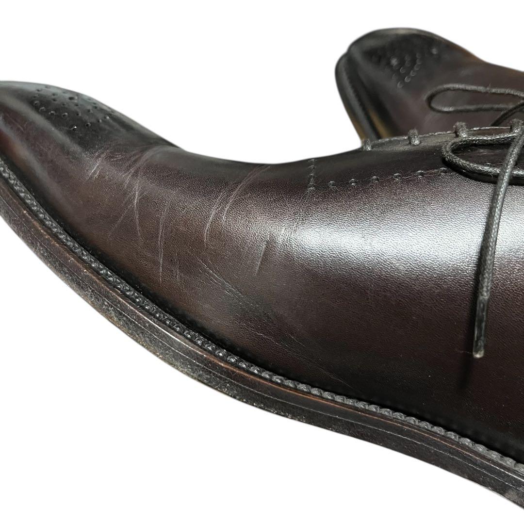 ひでちゃんdunhill ダンヒル レザー ドレス シューズ 42/8