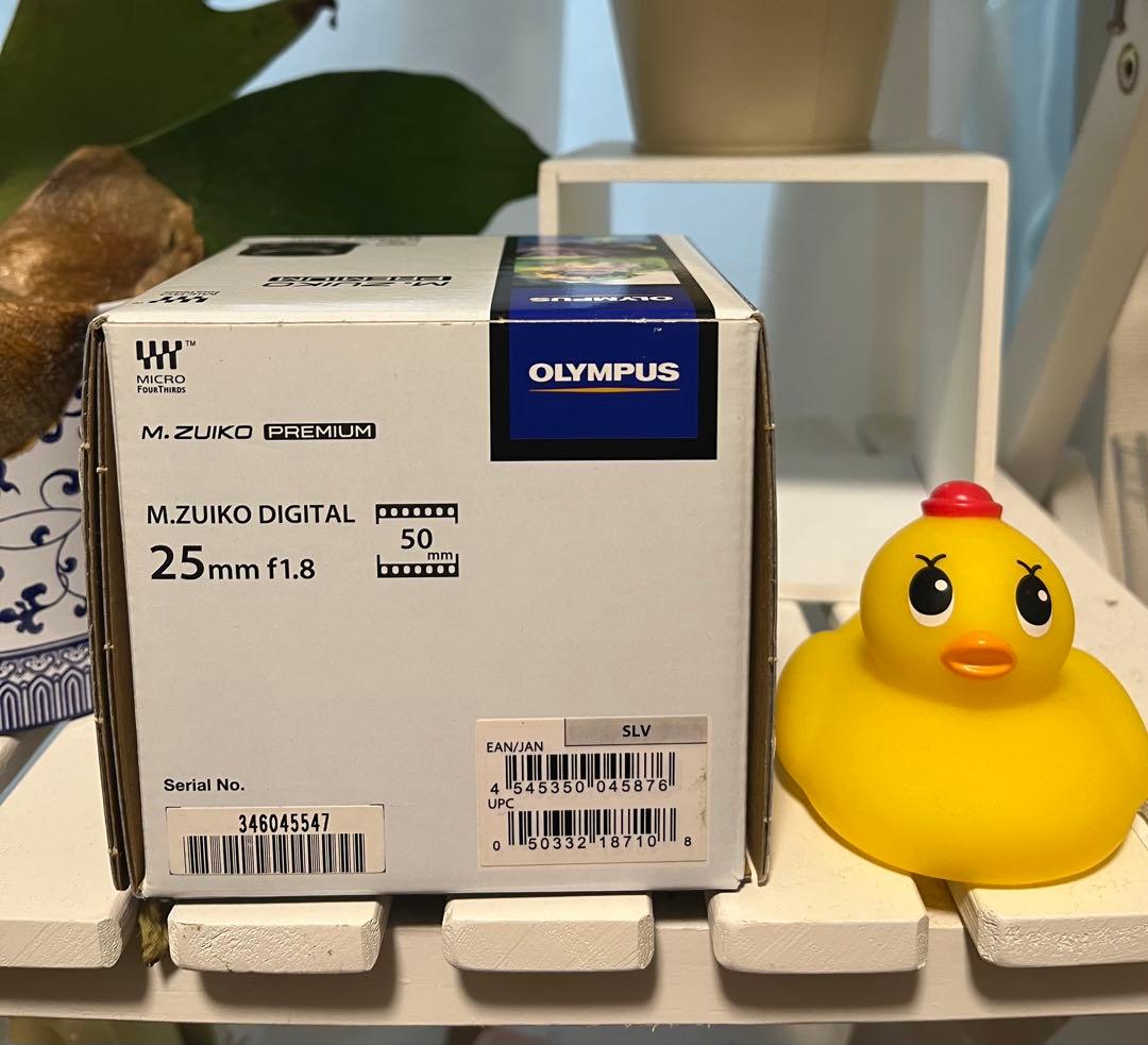 OLYMPUS 単焦点レンズ 25mm F1.8 レンズプロテクト付き