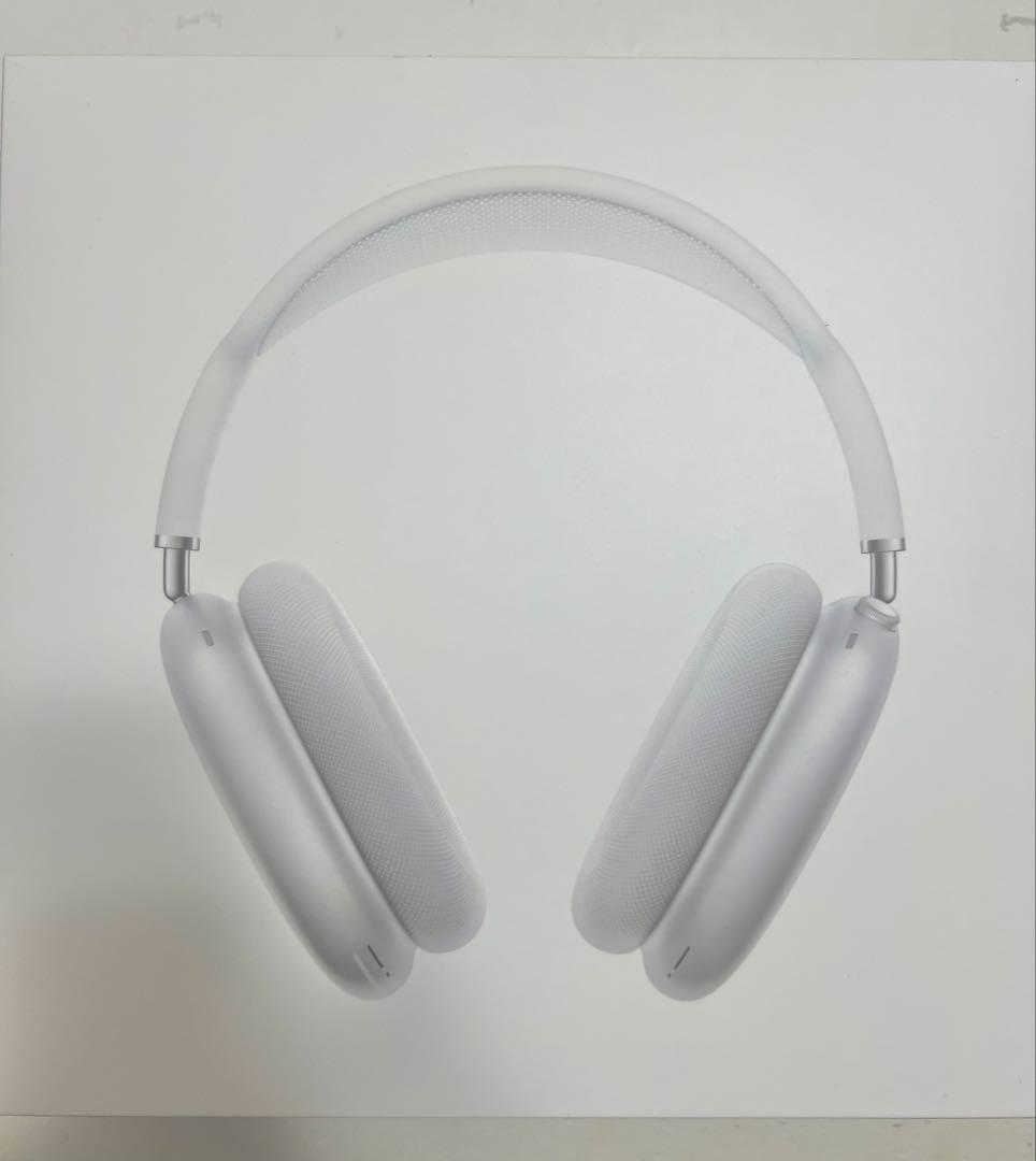 AirPods Maxシルバー 本体AppleCare+ 2026年5月まで有効