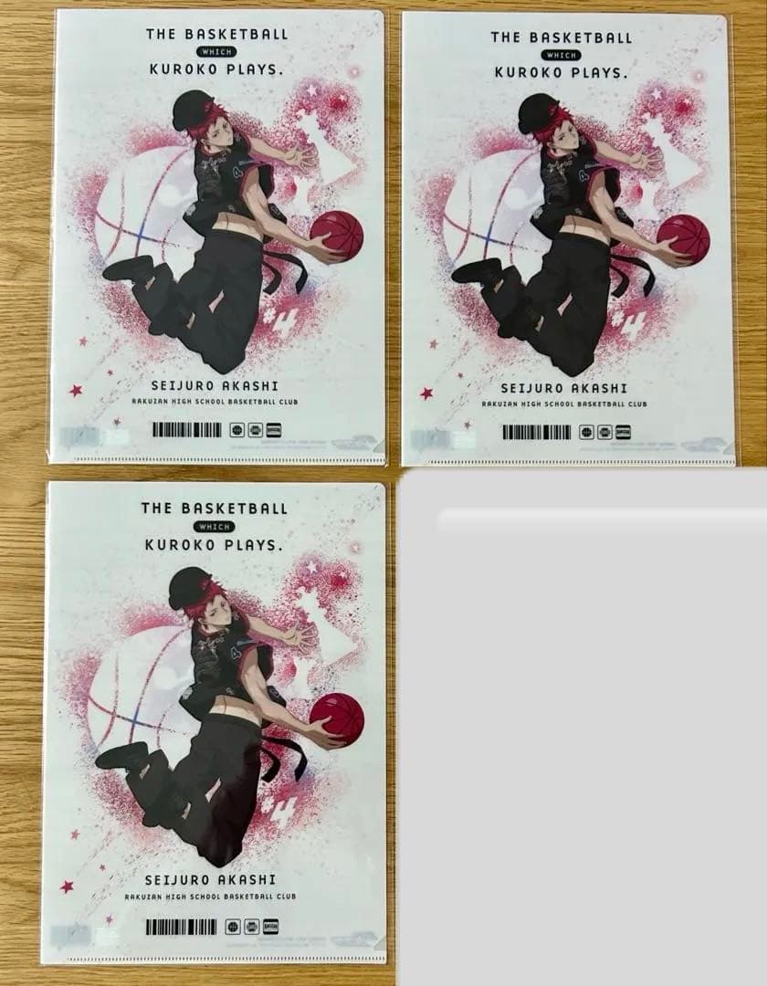 黒子のバスケ 黒バス　 B−BOYスタイル　クリアファイル　まとめ売り　42枚