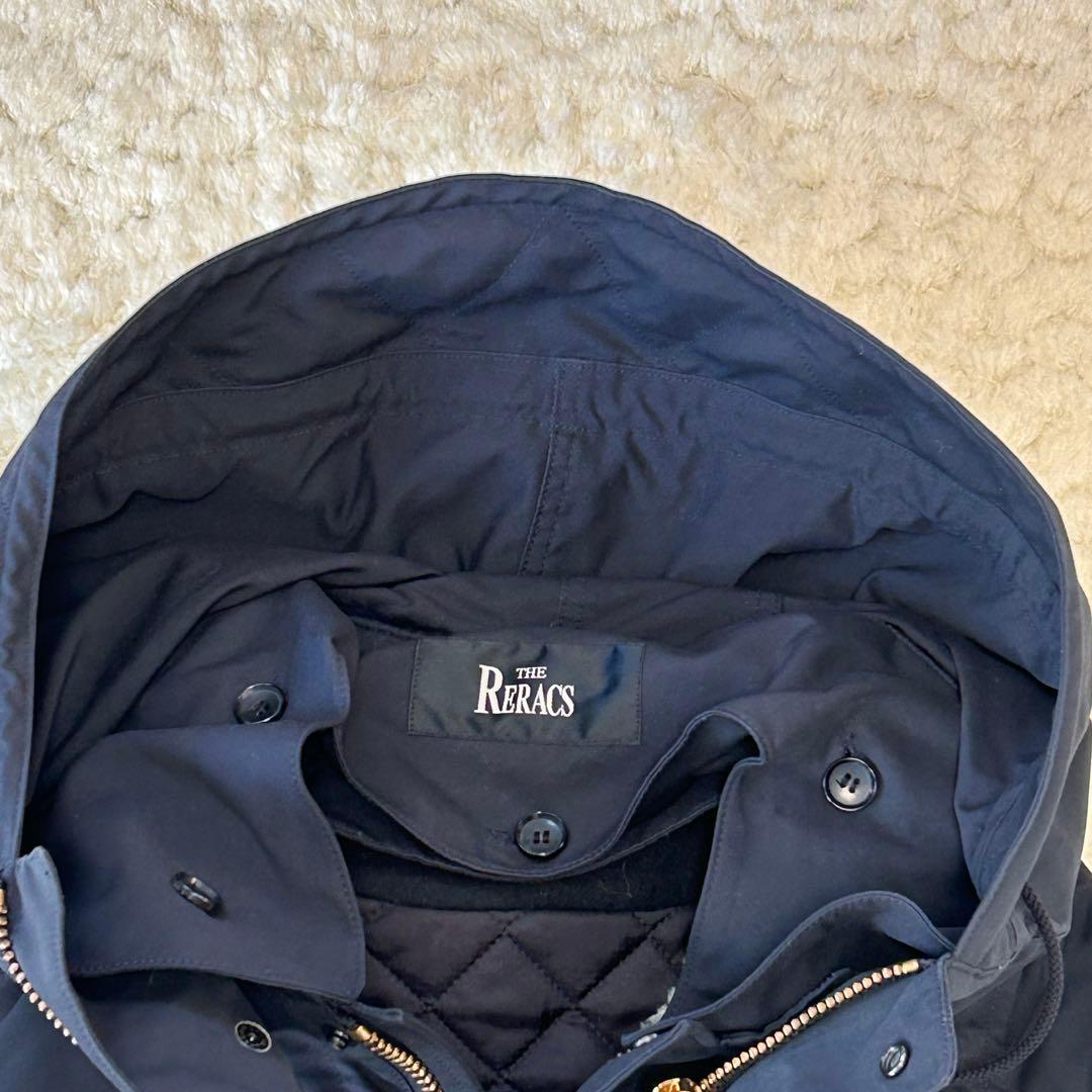 美品✨ザリラクス　ショートモッズコート　ファーライナー　黒　36