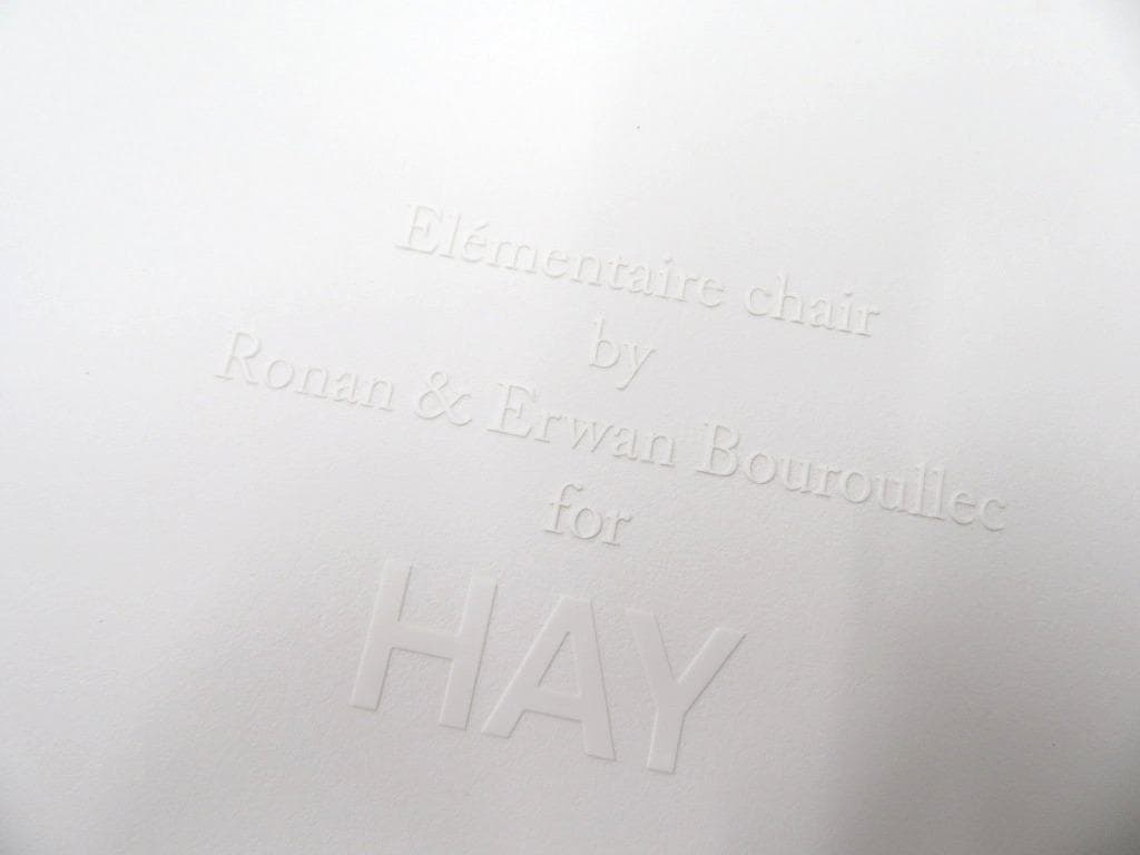 展示品 HAY ヘイ　ガーデンチェア　アウトドアチェア　モダン　高級