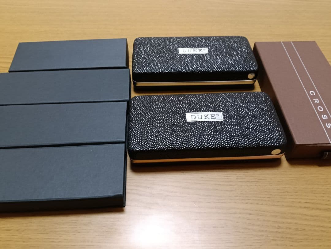 ☆【掘り出し物】☆DUKE 万年筆、CROSSボールペン、他　計 7セット