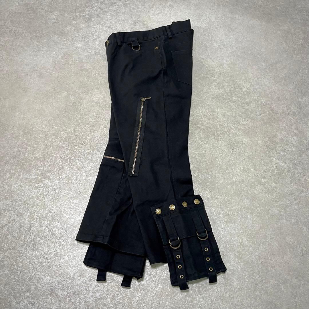 パンツ BLACK PEACE NOW gimmick pants