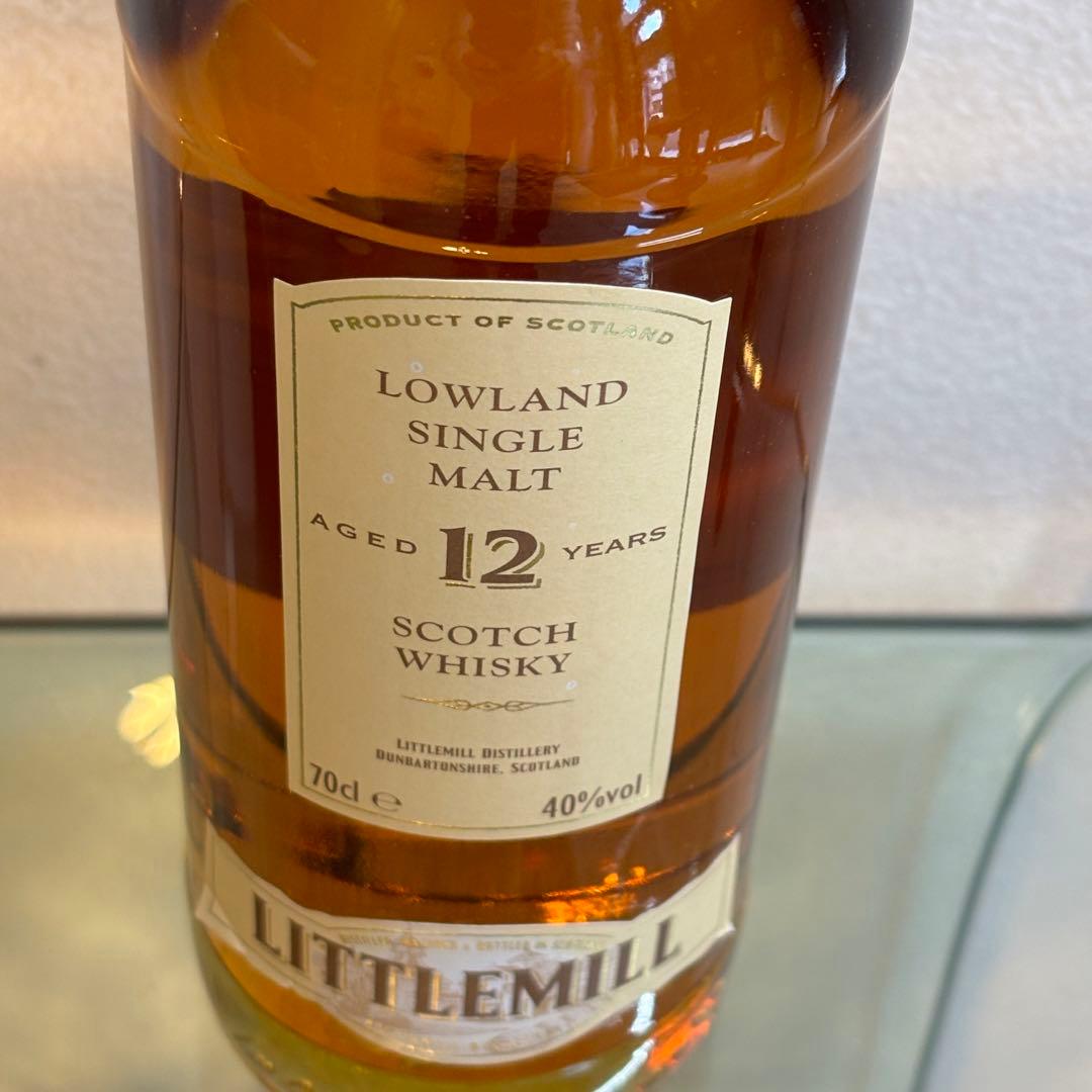 NA3171 未開栓! LITTLE MILL リトルミル 12年 ウイスキー