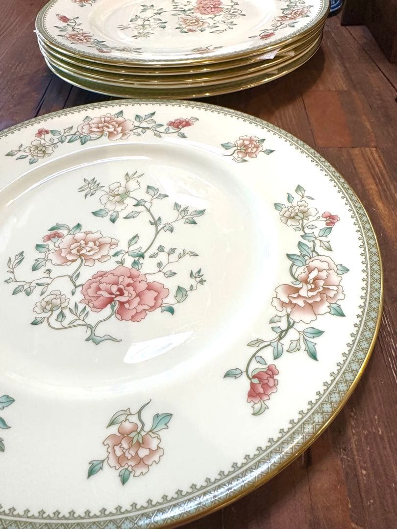 ミントン ジャスミン27cmディナー皿￼6枚セット バラ売りOK