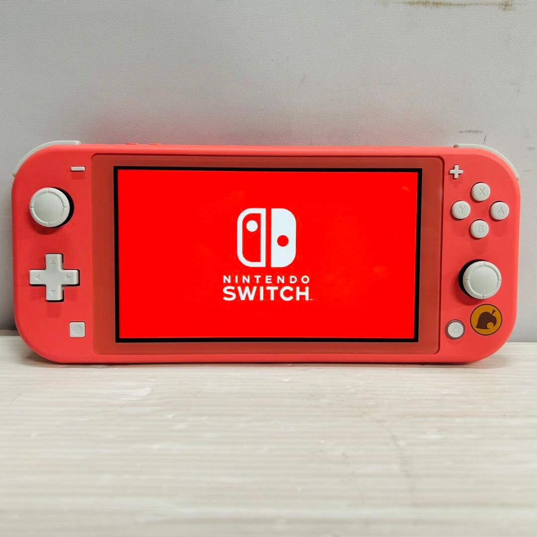 未使用　Nintendo Switch Lite あつ森　しずえアロハ柄