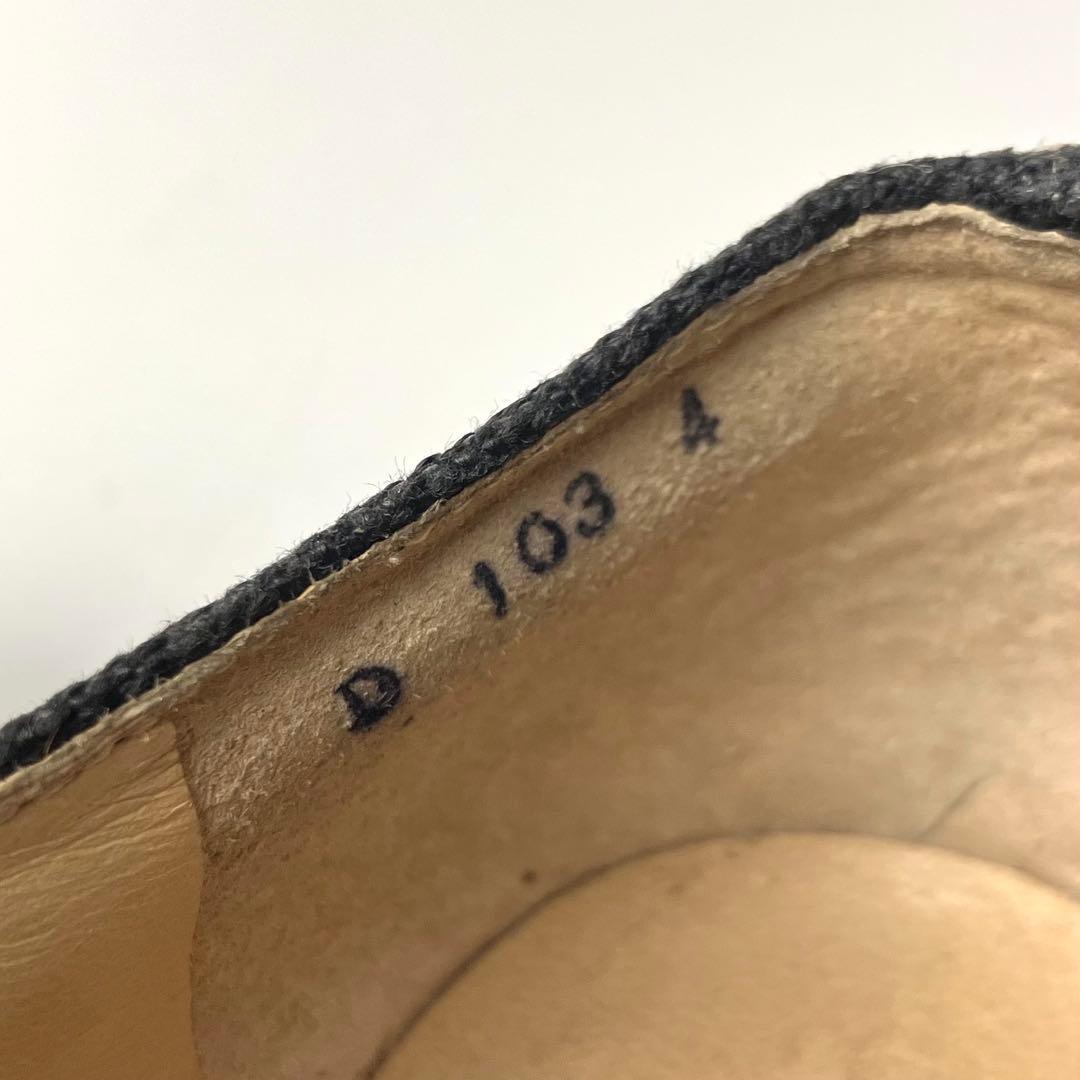 【良品】ジャンポールゴルチエ　オックスフォード　レースアップシューズ　黒　23