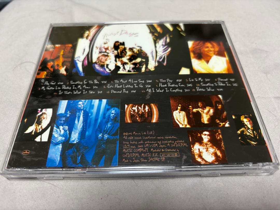 レア　bon jovi 直筆　サイン　CD ボンジョビ　ボンジョヴィ