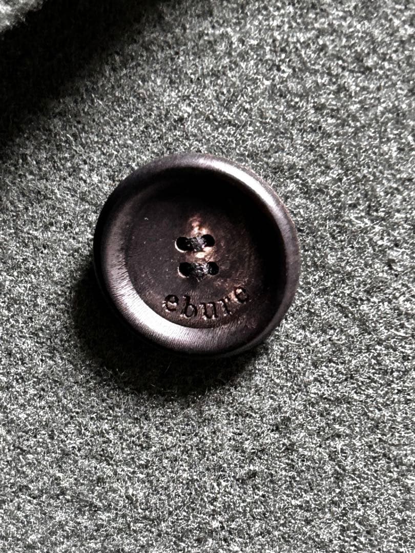 美品❣️エブール【ebure】リュクス メルトン ハーフ Pコート　人気デザイン