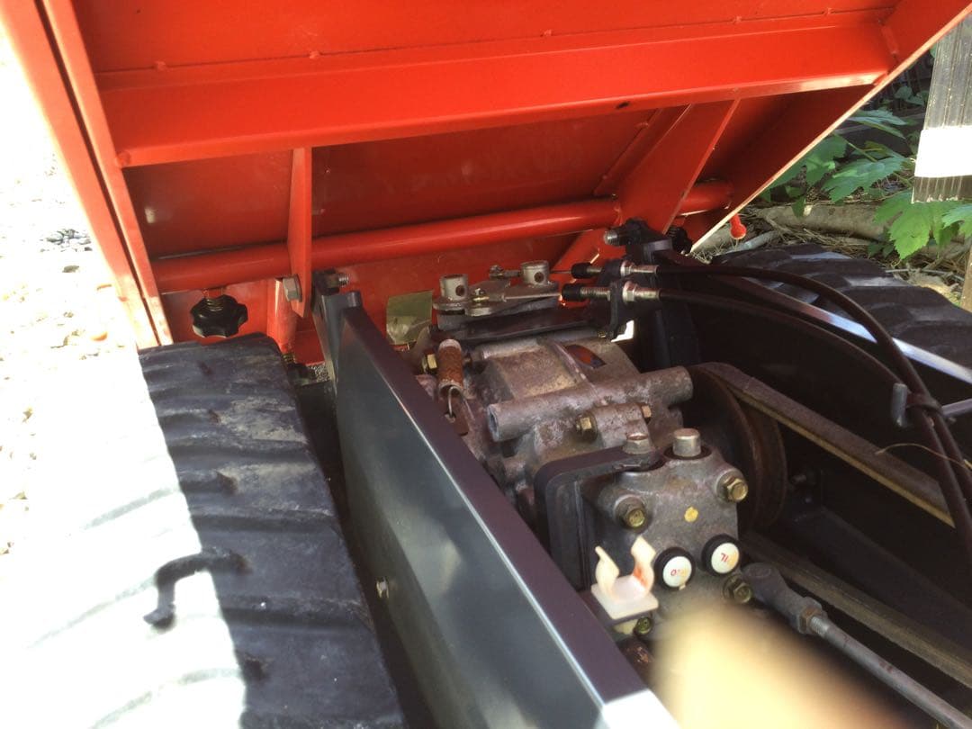 CANYCOM 筑水キャニコム クローラー運搬車 BP311 手動ダンプ