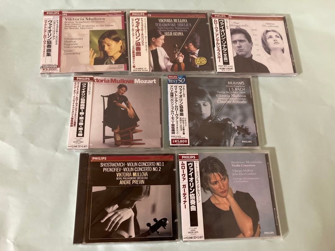 ムター、 ヴィクトリア・ムローヴァ CD 19枚セット クラシック名盤 帯付