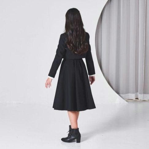 【美品】定価1.9万 フォーマル　セットアップ　女の子　キッズ　卒服 入学