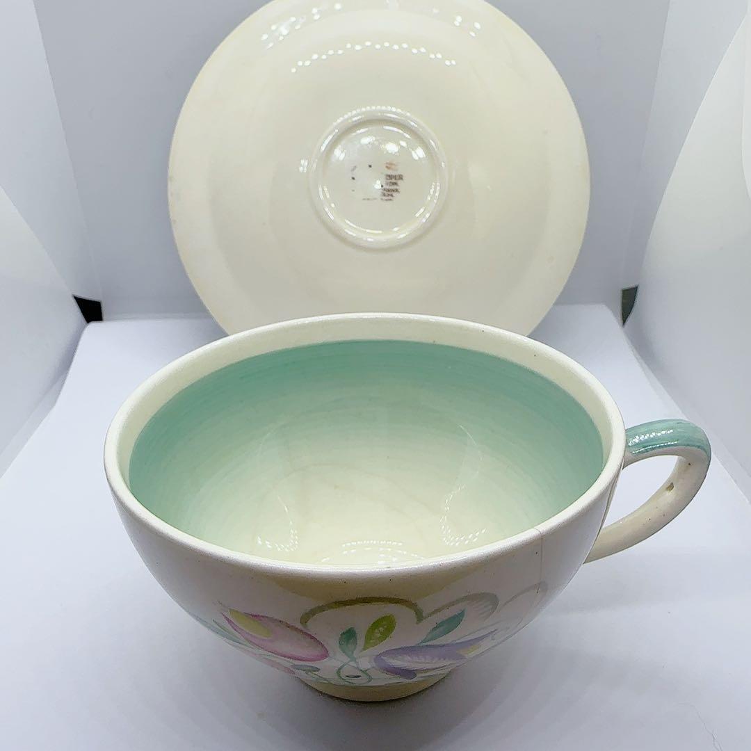 スージークーパー　ドレスデンスプレイ　トリオセット x2 大プレート　全7品