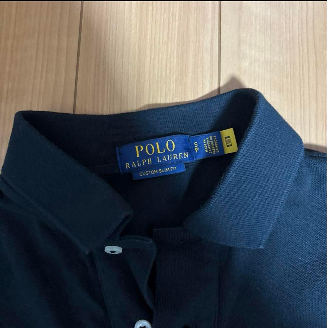POLO RALPH LAUREN 黒ポロシャツ s