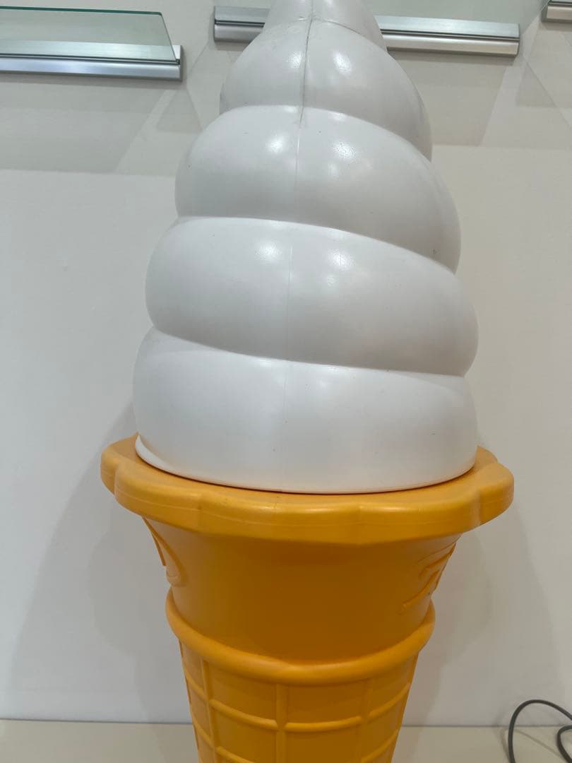 ソフトクリームオブジェ