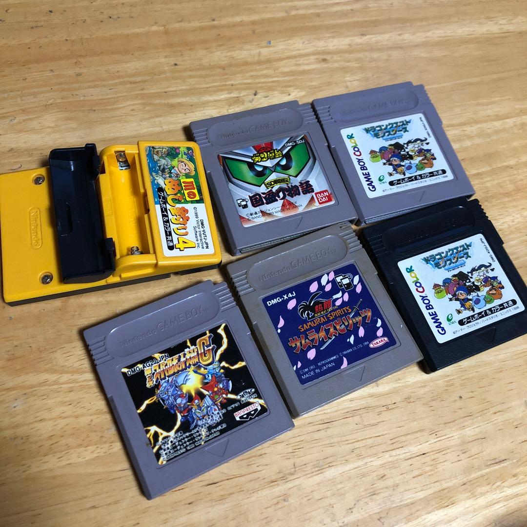 動作品 任天堂 ゲームボーイカラー 本体 クリア スケルト CGB-001