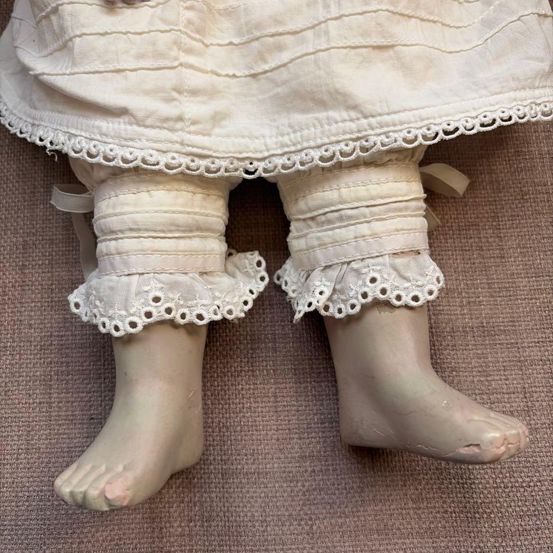 フランス　アンティーク　ドール　人形　ビスクドール