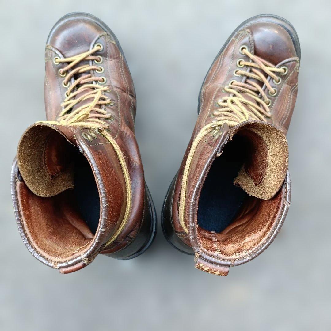 ワークブーツ　モンキーブーツ　ウッズマン