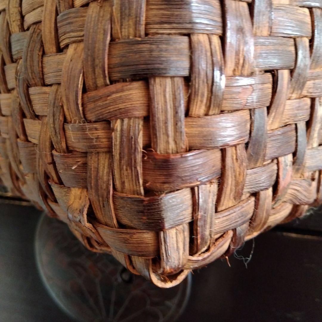 国産　山葡萄　籠バック　大きめ　長野