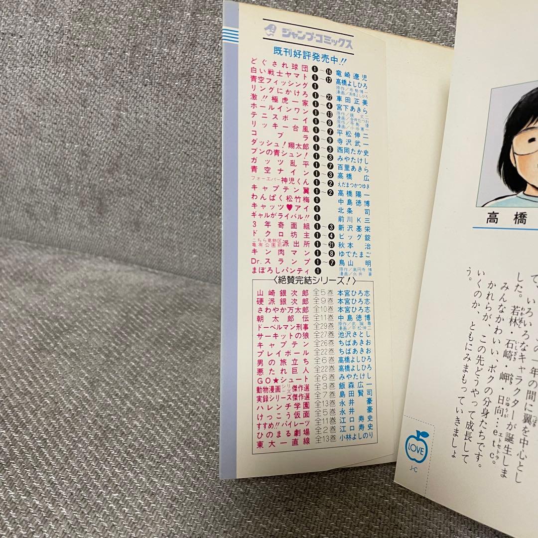 初版 キャプテン翼 1巻 2巻