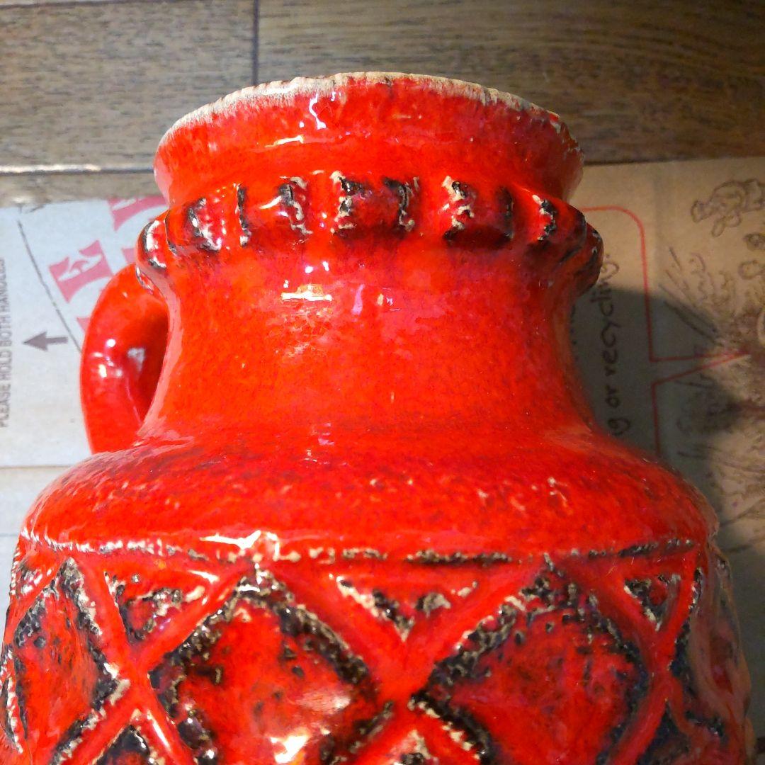 西ドイツ製 ヴィンテージ花瓶 陶器