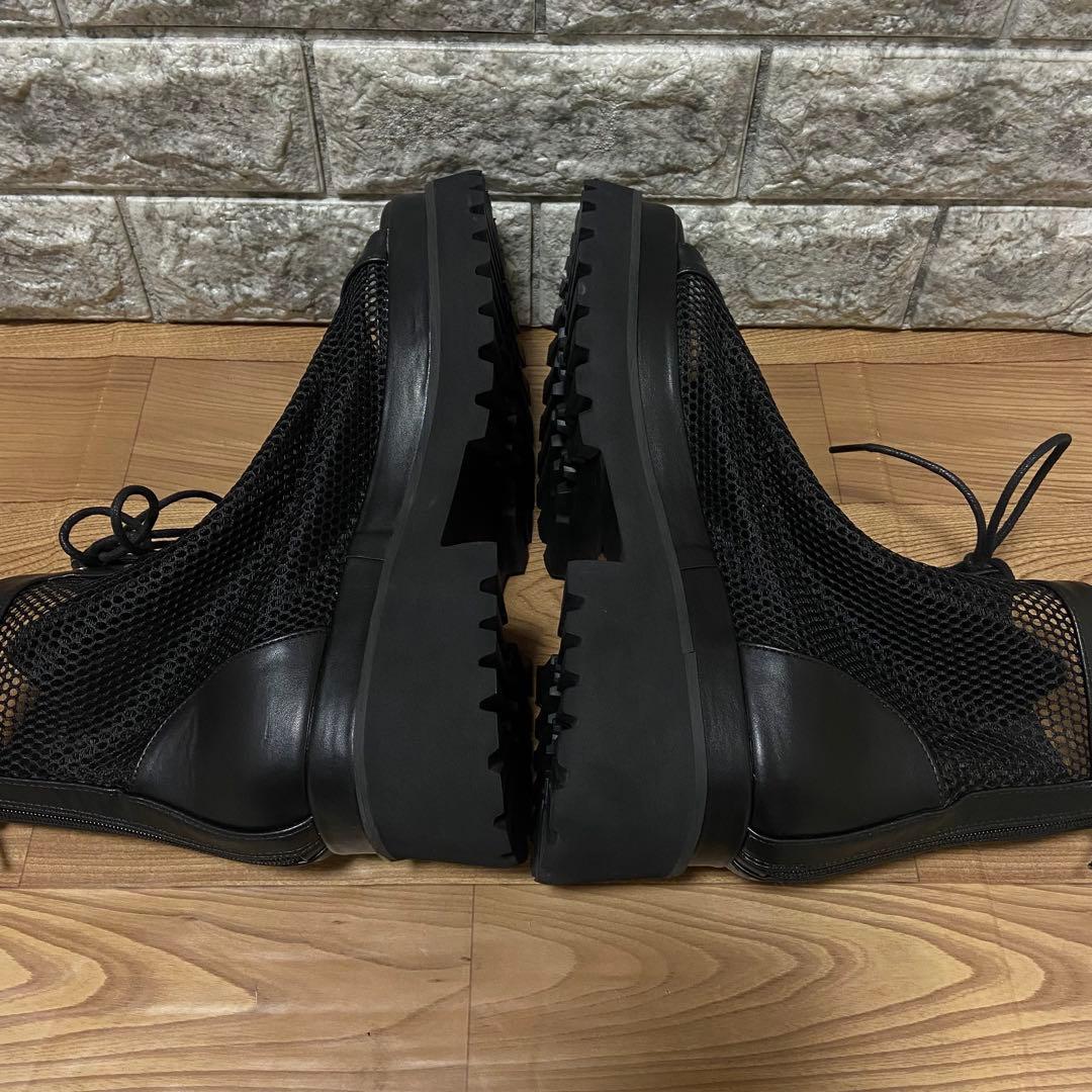 新品未使用　Ellno Loset エルノロゼット　メッシュブーツサンダル