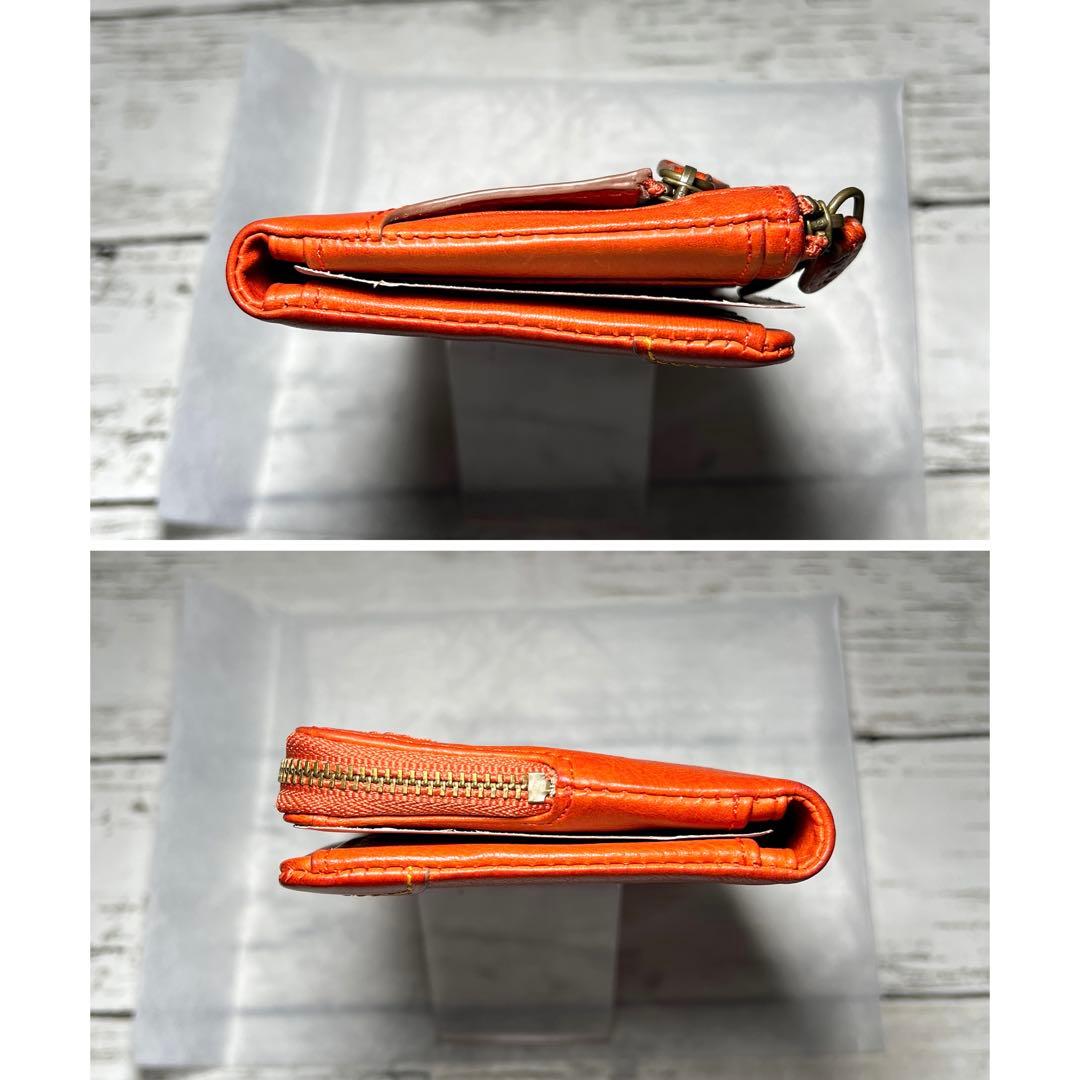 くまちゃん✨Dakotaダコタ 二つ折り長財布ハーヴェスト本革多収納レザー