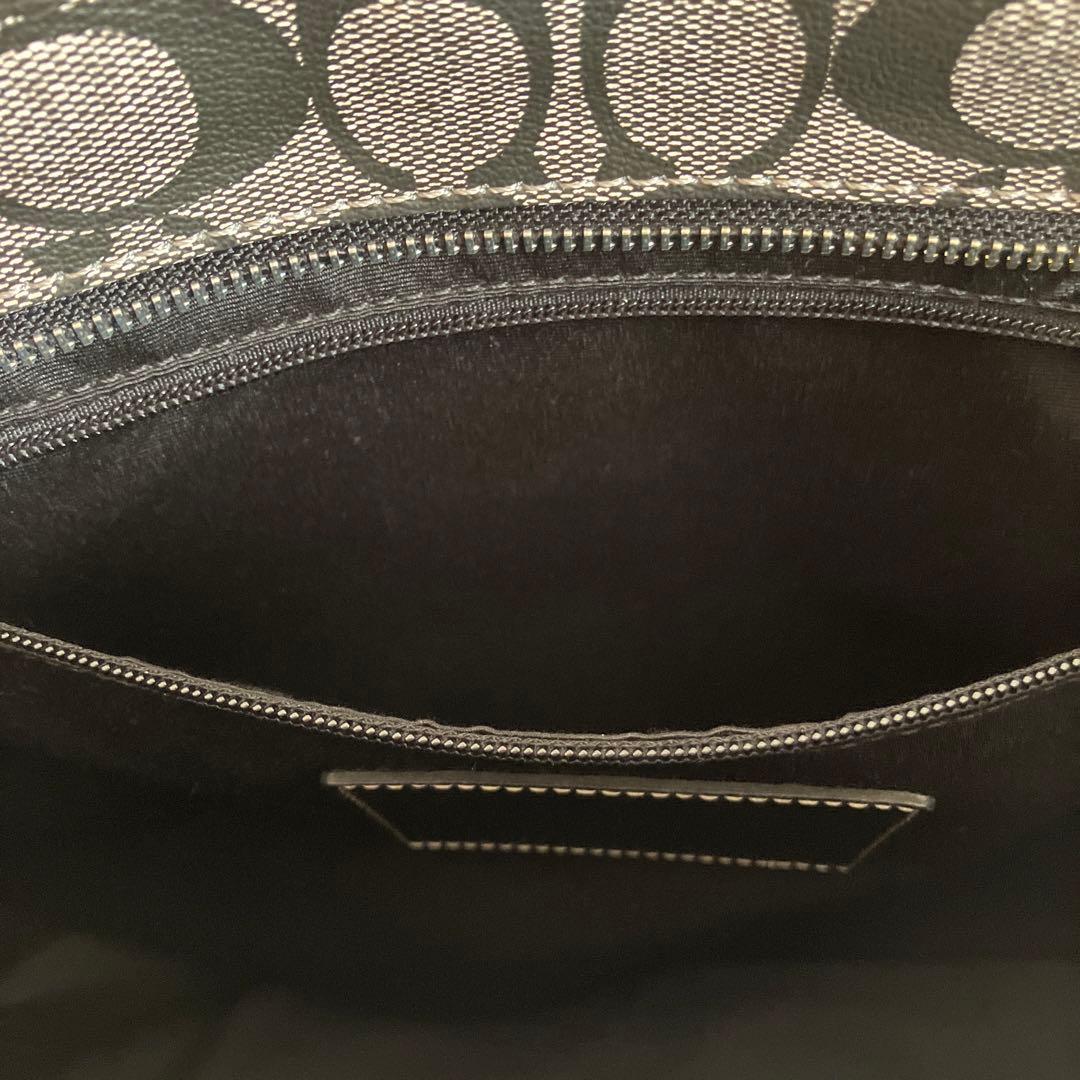 COACH トートバッグ ブラック グレー
