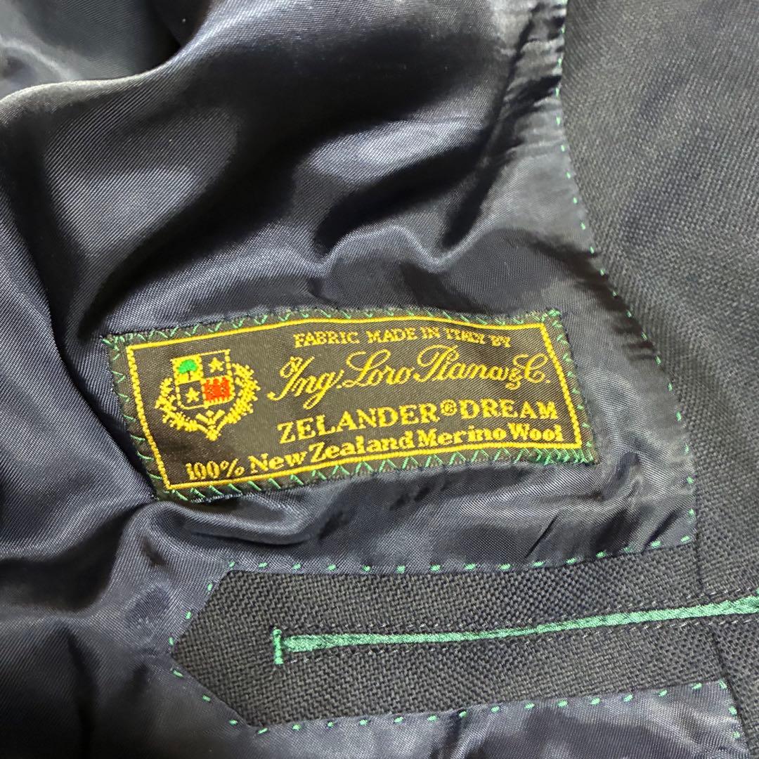 スーツ LOLOPIANA setup suits navy MERINO wool