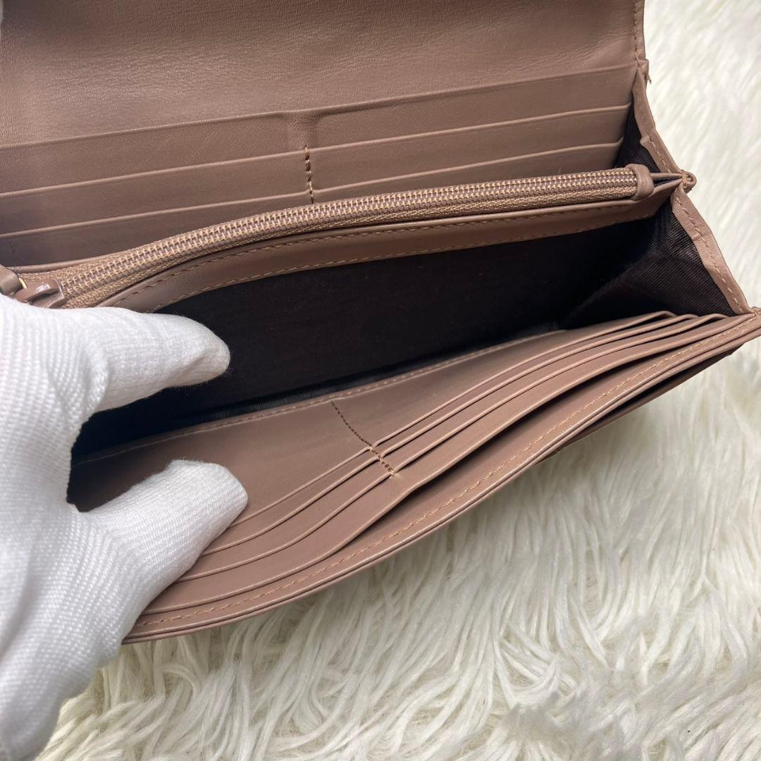 極美品❤️ グッチ　GGマーモント　 コンチネンタルウォレット　ダブルG