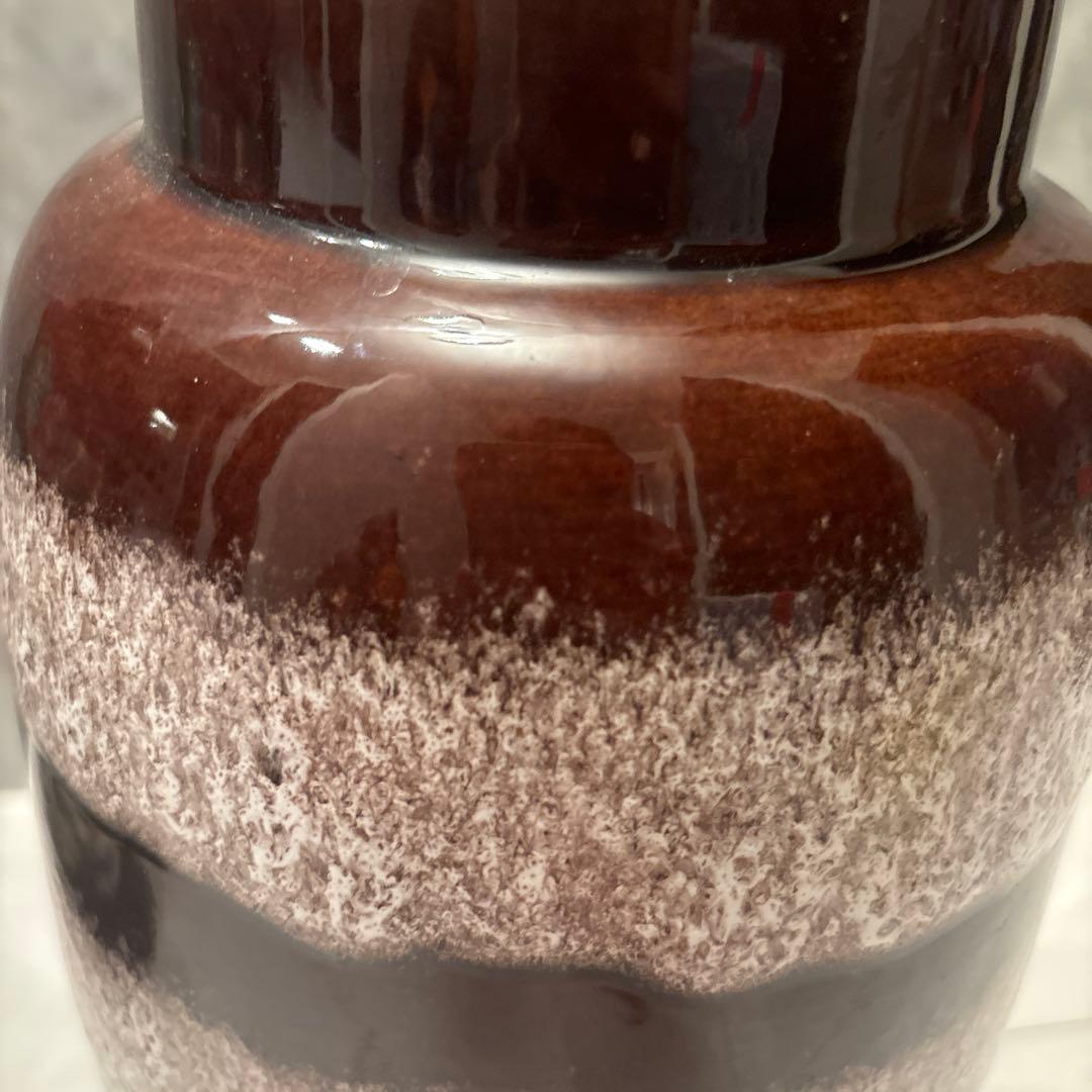 西ドイツ70年代ヴィンテージFat Lavaの存在感のある特大花瓶