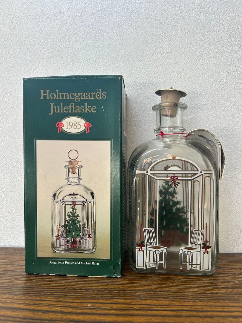Holmegaard Juleflaske 1991/1987/1985 セット