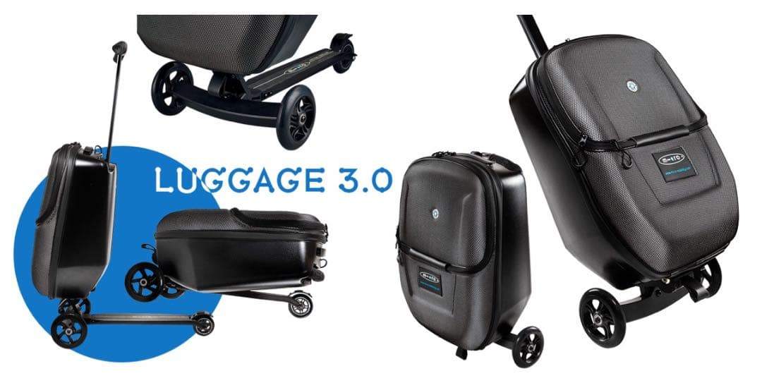 旅行かばん・小分けバッグ Micro Luggage Black 3.0