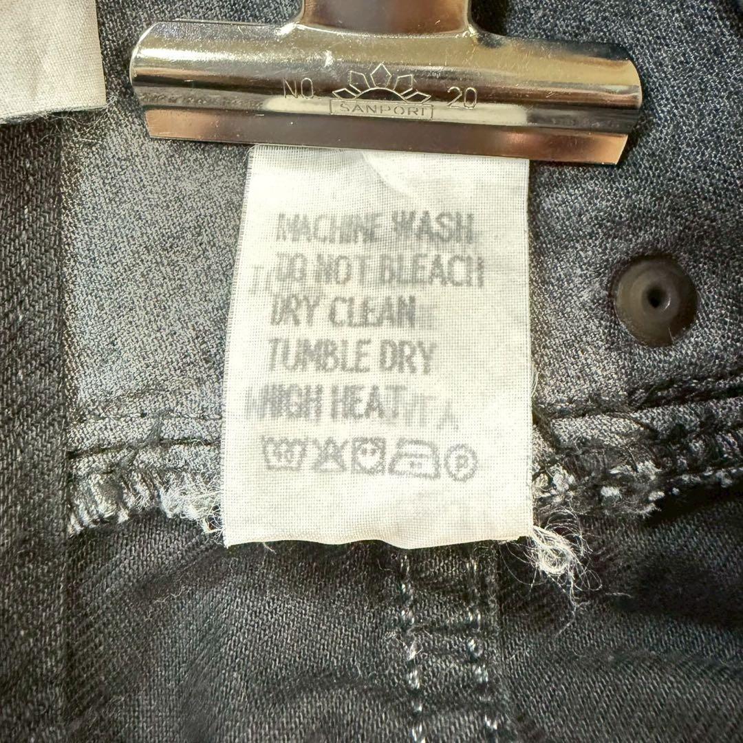 00s【archive】studs black pants/Y2K/opium◎