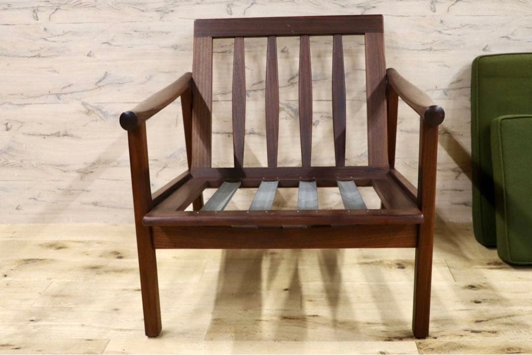 GMHS533B○オールドマルニ / maruni 孔雀 60年代 アームチェア