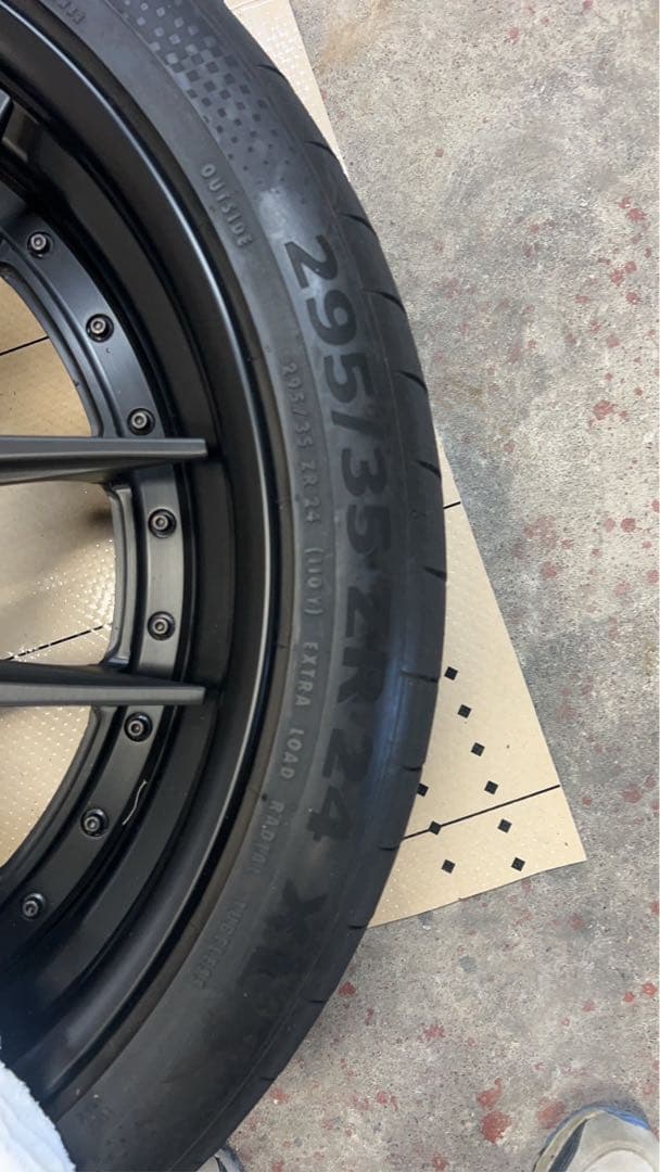 ※だーまHYPER FORGED 295-35 24インチ