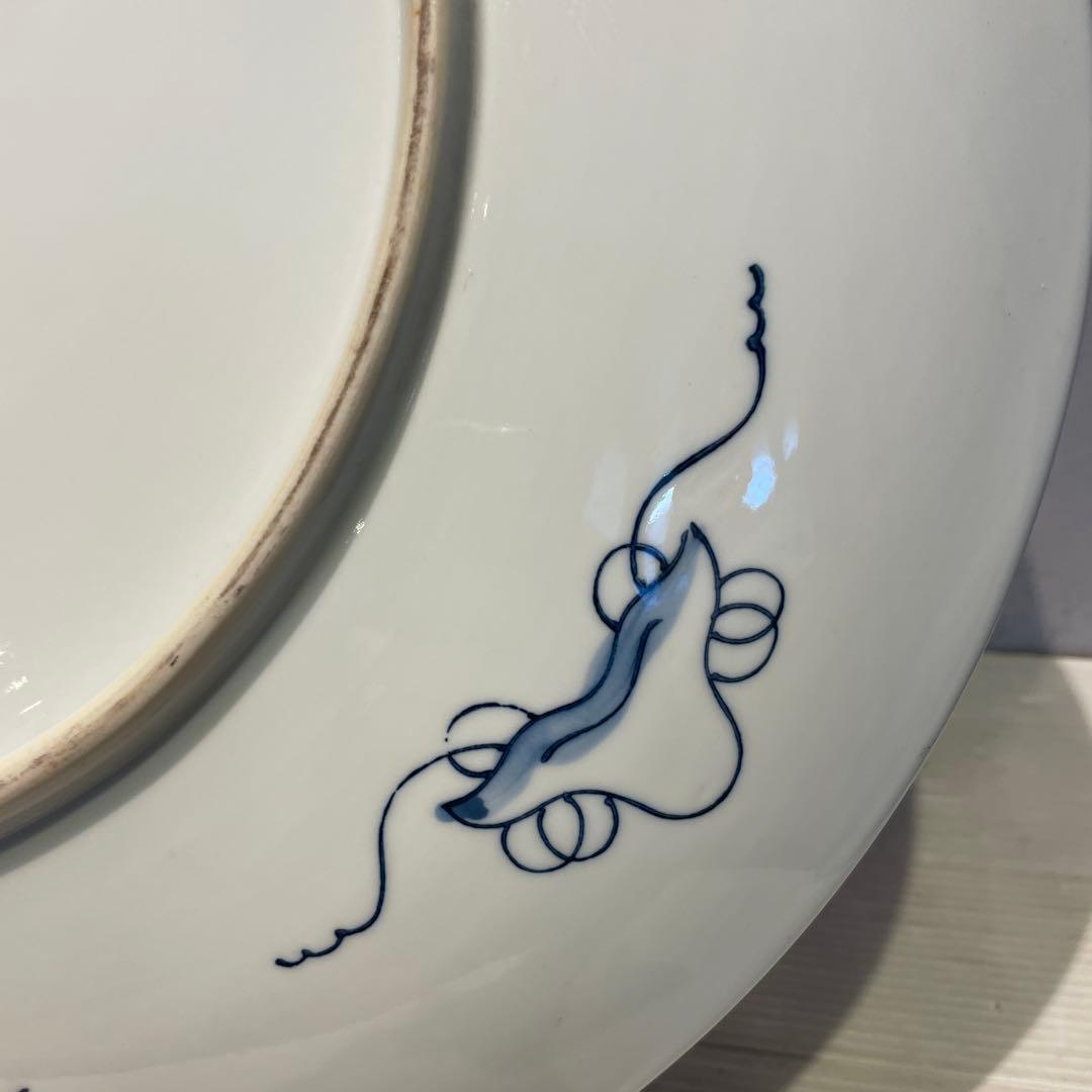 美品　有田焼　金彩　古伊万里　大皿　飾り皿　時代物　骨董品　早い者勝ち