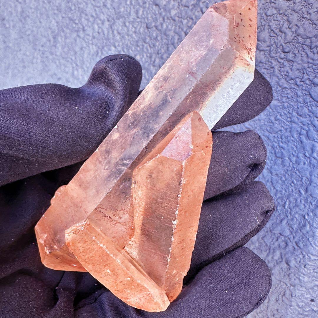 爆レア❗️ 両剣❗️超綺麗♡超強いパワー ピンクヒマラヤ クラスター天然石A1523