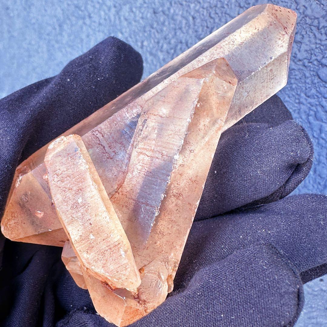 爆レア❗️ 両剣❗️超綺麗♡超強いパワー ピンクヒマラヤ クラスター天然石A1523