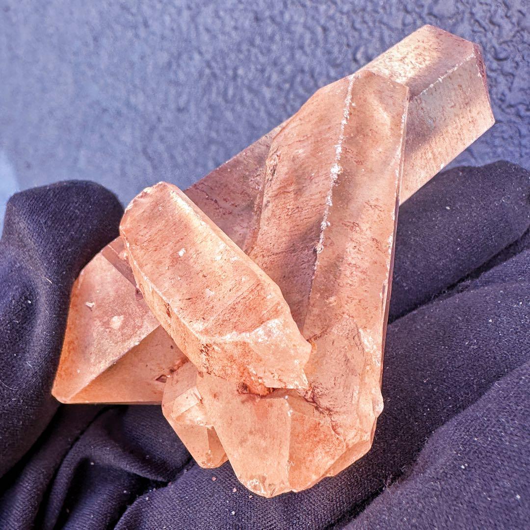 爆レア❗️ 両剣❗️超綺麗♡超強いパワー ピンクヒマラヤ クラスター天然石A1523