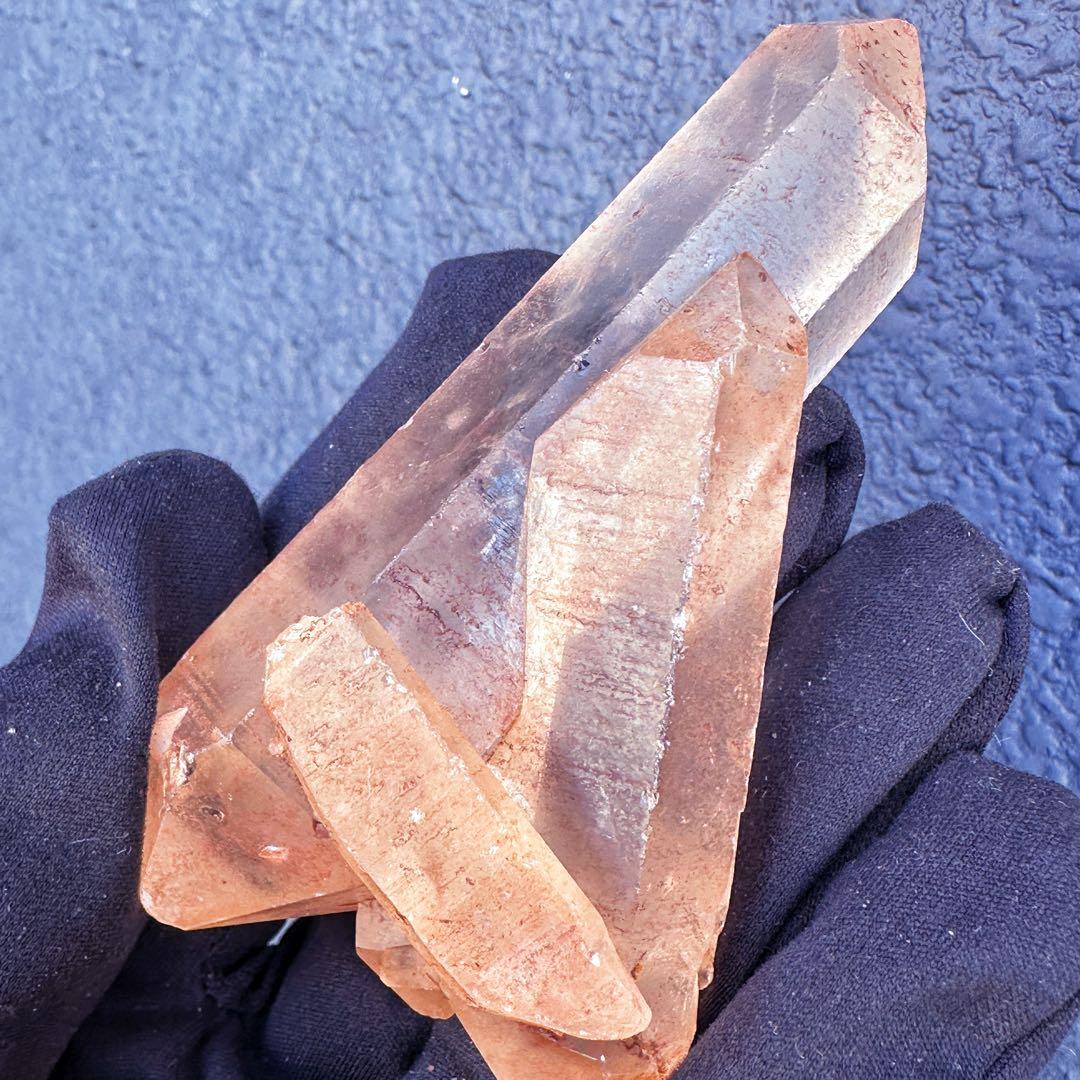 爆レア❗️ 両剣❗️超綺麗♡超強いパワー ピンクヒマラヤ クラスター天然石A1523