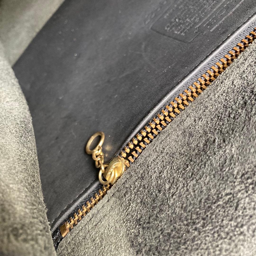 美品 vintage coach old archive ウィリス 黒 ブラック