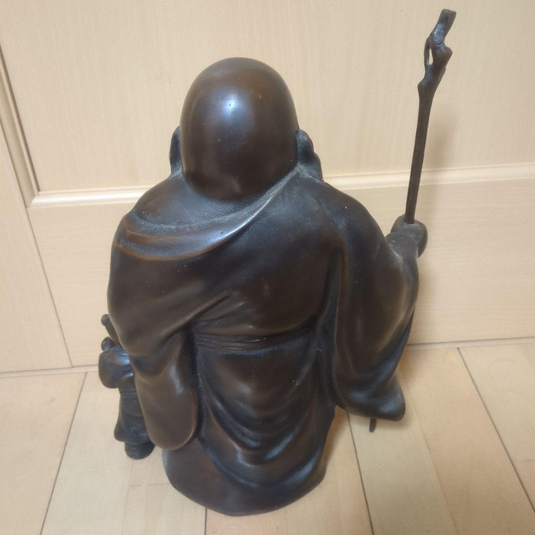 ブロンズ　布袋様　縁起物　置物
