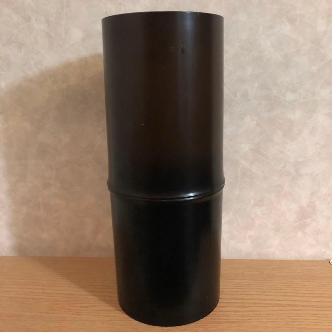 嵯峨御流 竹型 寸胴　花器