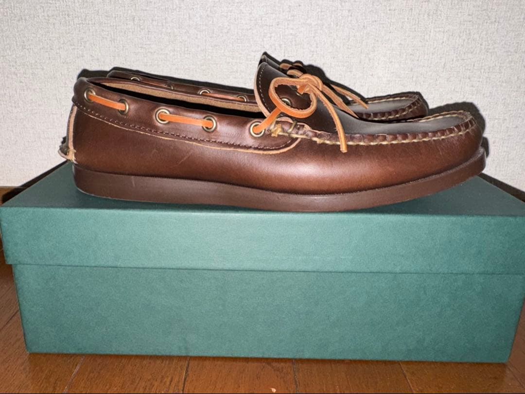 靴 RANCOURT&Co./Gilman Camp Moc Chromexcel