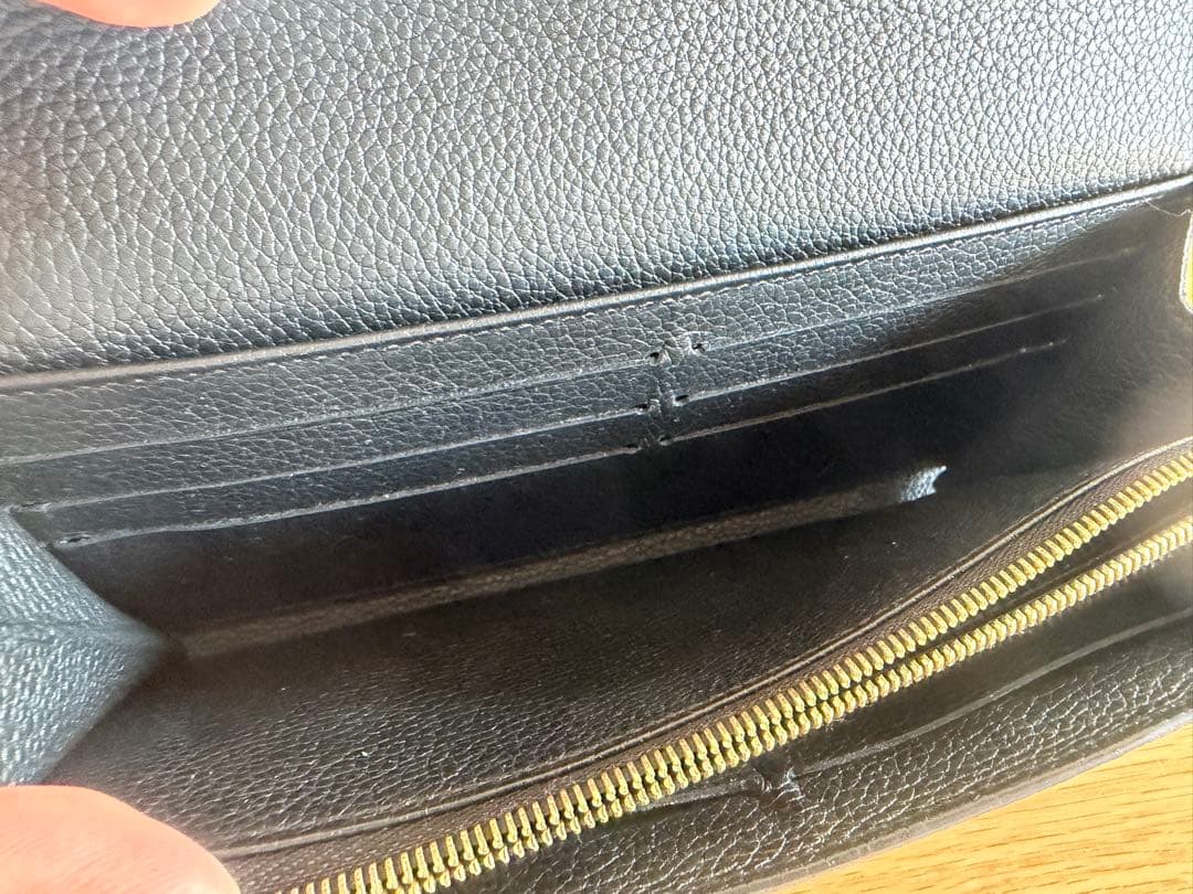 ヴィトン　M80496 RFID認証　長財布　アンプラント　ポルトフォイユ　サラ