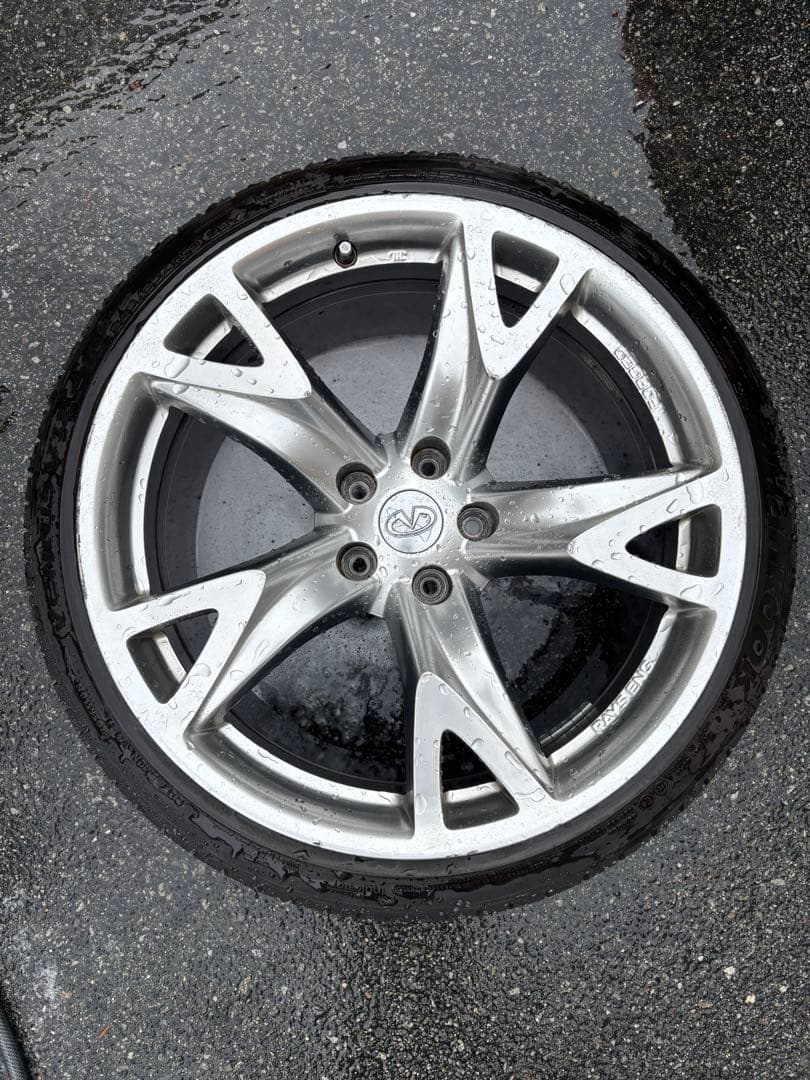 【本日で終了】z34純正ホイール リア4本