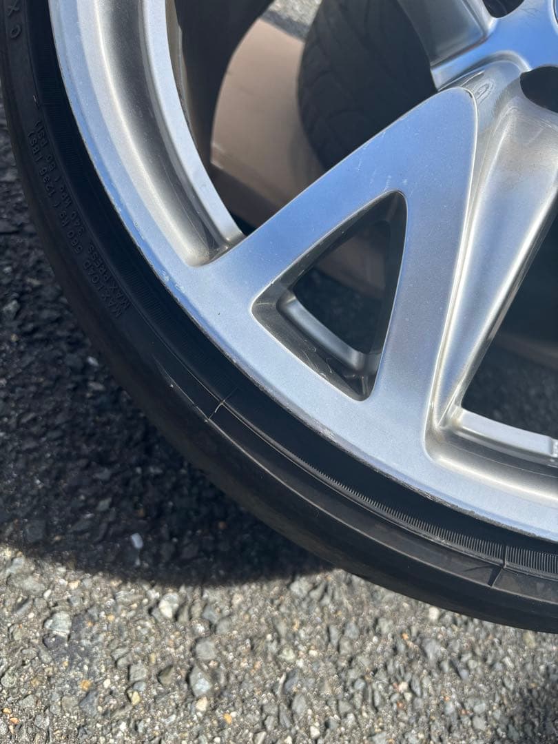 【本日で終了】z34純正ホイール リア4本