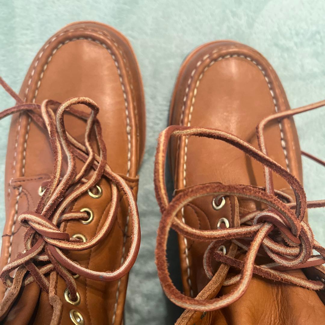 美品　Russell Moccasin ラッセルモカシン サファリ25.5